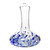 Artisan Crafted Glass Decanter 'Cool Water'