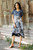 Hand-Painted Batik Cotton A-Line Dress 'Chiang Mai Breeze'