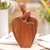 Romantic Suar Wood Statuette from Bali 'Coupled Together'