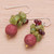 Colorful Multi-Gemstone Cluster Dangle Earrings 'Berry Lover'