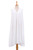Sleeveless Cotton Gauze Summer Dress in White from Thailand 'Relaxing Day'