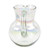 Eco-Friendly Clear Handblown Recycled Glass Pitcher 'Ethereal Splendor'