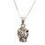 Jaguar Sterling Silver  Pendant Necklace 'Courage Deity'