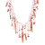 Rose-Toned Multi-Gemstone Waterfall Necklace from Thailand 'Rose Bliss'