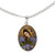 Our Lady of Guadalupe Pendant Necklace with Natural Flowers 'Guadalupe's Bouquet'