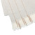 Handwoven Striped Ivory and Mushroom Cotton Throw 'Ivory Affection'