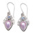 Classic Rainbow Moonstone and Cultured Pearl Dangle Earrings 'Palatial Pearls'