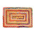 Colorful Cotton and Jute Doormat from India 'Chindi Welcome'