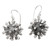 Sterling Silver Coronavirus Dangle Earrings 'Invisible'