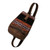 Hand Loomed Wool and Leather Backpack 'Inca Treasure'