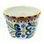 Multicolored Talavera-Style Flower Pot 'Puebla Celebration'