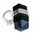 Pointed Faceted Obsidian Pendant from Brazil 'Midnight Purity'