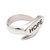 Sterling Silver Inspirational Wrap Ring 'Uplifted'