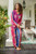 Hand-Stamped Pajama Set with Mandala Motif 'Mandala Dreams'