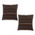 Brown Alpaca Blend Throw Pillow Covers from Peru Pair 'Soft Brown'