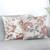Cotton Cushion Covers with Tufted Embroidery Pair 'Garden Fantasy'