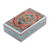 Indian Wood Papier Mache Decorative Box with Flowers 'Persian Style'