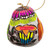 Colorful Gourd Ornaments with Bright Flowers Motifs 'Colorful Beauties'