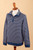 Men's Striped Collared Pullover Sweater in Blue 'Blue Paths'