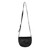 Hand Crafted Black Leather Sling Bag 'Sing Softly in Black''