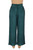 Green Viscose Twill Pants from India 'Simple Style in Green'