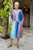 Multicolored Batik Dress from Bali 'Pandawa Sunset'