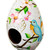 Hand Painted Bluebird Motif Dried Gourd Birdhouse from Peru 'Bluebird Haven'