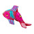 Multicolored Alebrije Figurine 'Fish Fun'