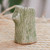 Handcrafted Celadon Bud Vase 'Faux Bois'