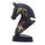 Horse Wood Figurine Hand-carved  Hand-painted in Indonesia 'Knight Horse'