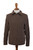 Brown Men's 100 Alpaca Sweater 'Woodland Walk in Mushroom'