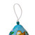 Blue Dried Gourd Birdhouse with Bird on a Flowering Tree 'Daybreak Courtyard'