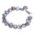 Silvery Grey Cultured Pearl Bracelet 'Born of the Sea in Grey'