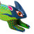 Handcrafted Rabbit Alebrije from Mexico 'Green Hare'