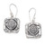 Sterling Silver Dangle Earrings with Traditional Motifs 'Bamboo Beauty'