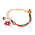 Christmas Star Pendant Bracelet with Crystal and Glass Beads 'Christmas Star'