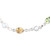 Sterling Silver Multi-Gemstone Link Bracelet from India 'Precious Symphony'