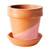 Terracotta Planter Pot from India 'Sleek Garden in Pink'