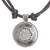 Mayan Astrology-Themed Nickel Pendant Necklace with I'x Sign 'I'x Emblem'