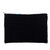 Hand-Woven and Hand-Embroidered Wool Cosmetic Bag in Black 'Andean Party'