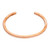 Polished Copper Cuff Bracelet Crafted in Mexico 'Minimalist Charm'