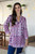 Artisan Crafted Viscose Tunic 'Meena Bazaar in Purple'