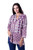 Artisan Crafted Viscose Tunic 'Meena Bazaar in Purple'