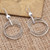 Artisan Crafted Sterling Silver Dangle Earrings 'Unplugged'