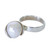 950 Silver and Cultured Pearl Ring 'Captive Beauty'