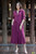 Handmade Belted Cotton Shirtwaist Dress from Thailand 'Street Smarts in Mulberry'