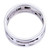 Modern Men's Taxco Silver Ring 'Open Lines'