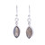 Thai Labradorite and Sterling Silver Dangle Earrings 'Spark Joy in Iridescent'