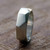 Multi-Faceted Sterling Silver Unisex Ring from Brazil 'Faceted Beauty'