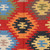 Hand-Woven Indian Wool Area Rug 'Dancing Stars'